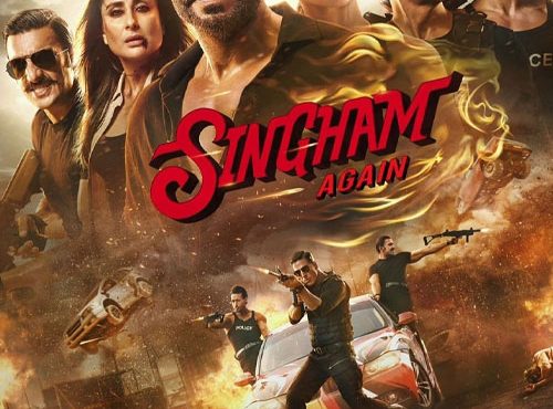 دانلود  فیلم هندی بازگشت سینگهام با دوبله فارسی Singham Again 2024